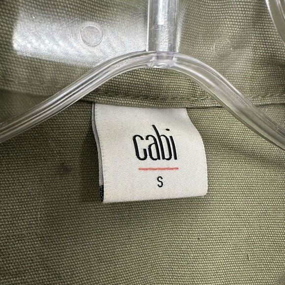 Cabi Explorer Green Zippered Utility Vest With Pockets Womens Size Small #5101 - Picture 8 of 9